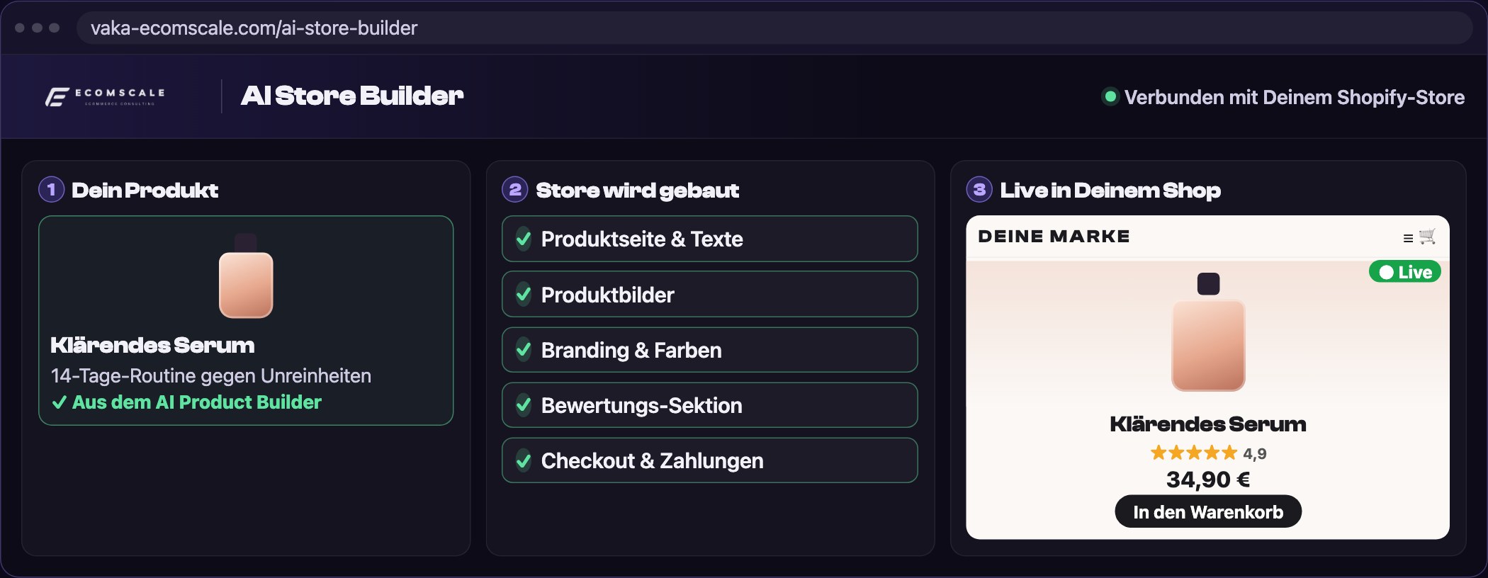 AI Store Builder